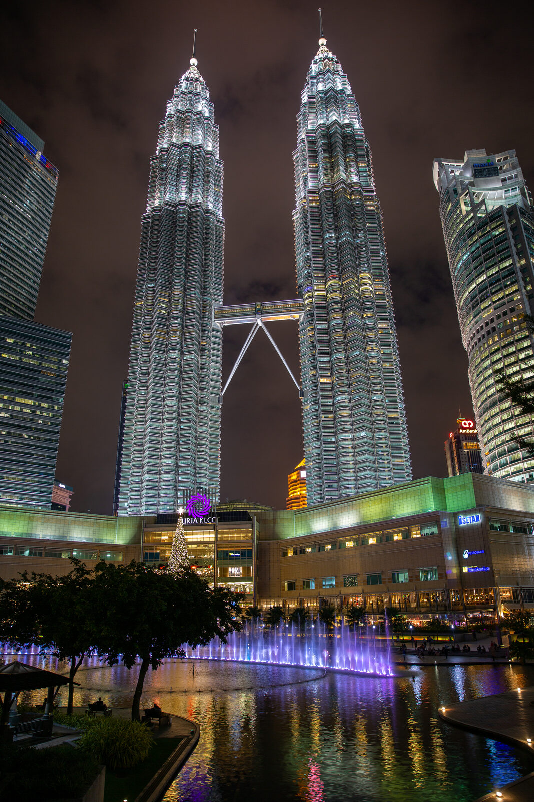 KLCC Park fountain